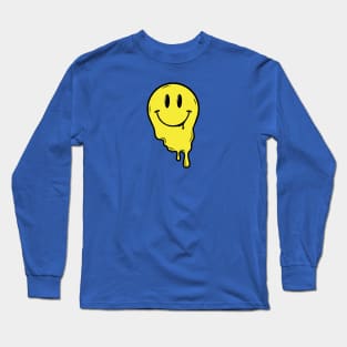 Drippy Smiley Long Sleeve T-Shirt